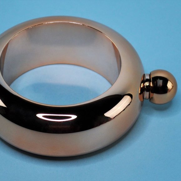 Chic & Tonic Rose Gold Bangle Flask - Picture 2 of 5